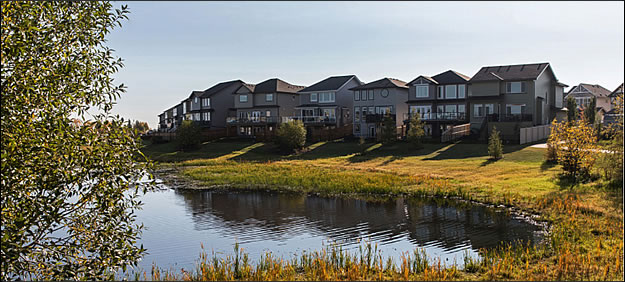 Potential home purchasers value homes that have vistas overlooking floodplain, units that back onto watercourses that are alive with flora and fauna, or access to a community-protected woodlot.