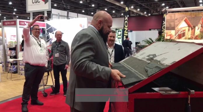 Canada’s Strongest Man Hugo Girard takes on the IKO Roofing Dynasty Demo