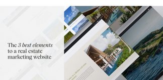 The 3 best elements to a real estate marketing website