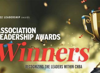 2022 CHBA Association Leadership Award Winners