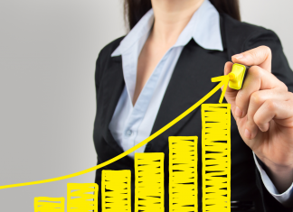 Why builders should clean house woman drawing a graphy