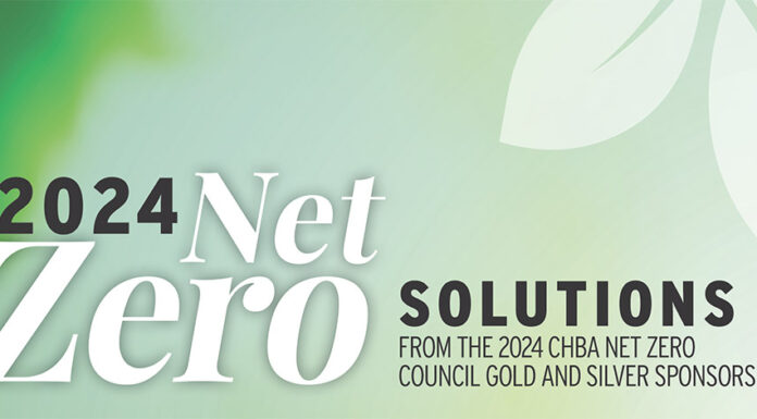 2024 CHBA Net Zero Council Gold and Silver sponsors
